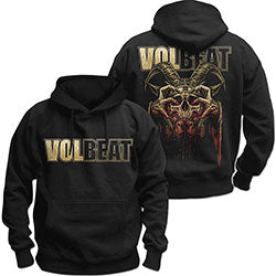 VOLBEAT Bleeding Crown Skull Hood