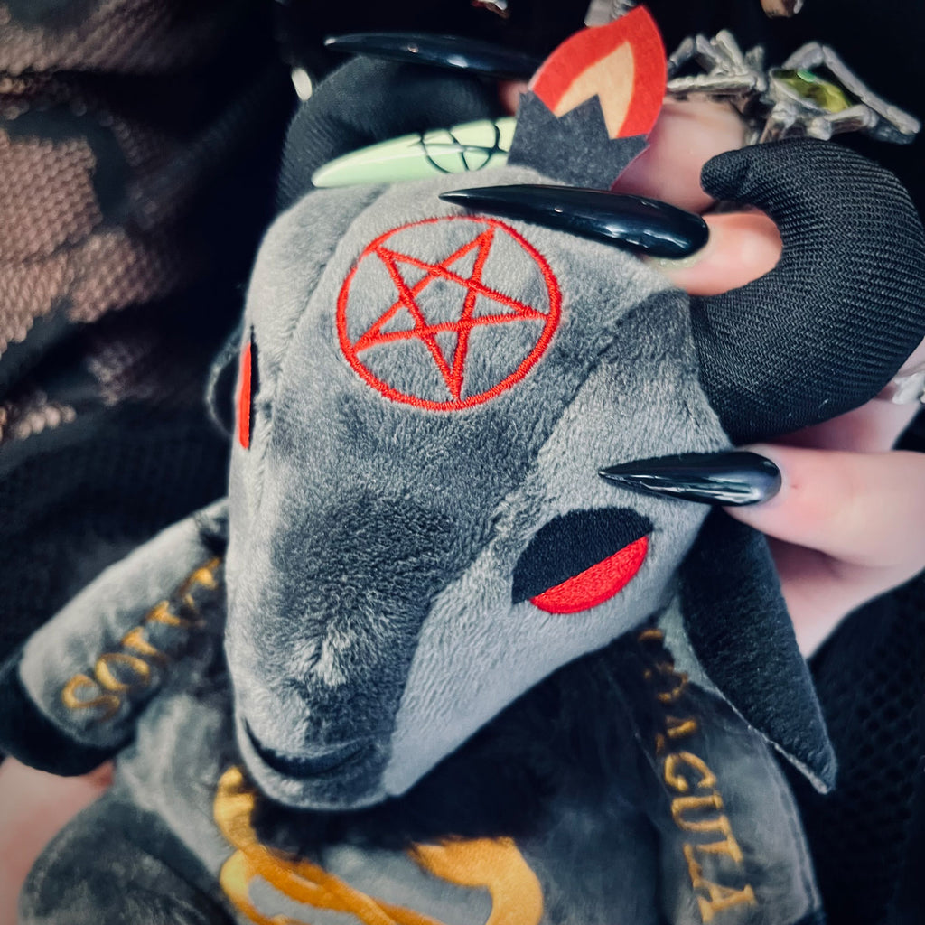 Fluffy Fiends Mini Baphomet Plush Toy