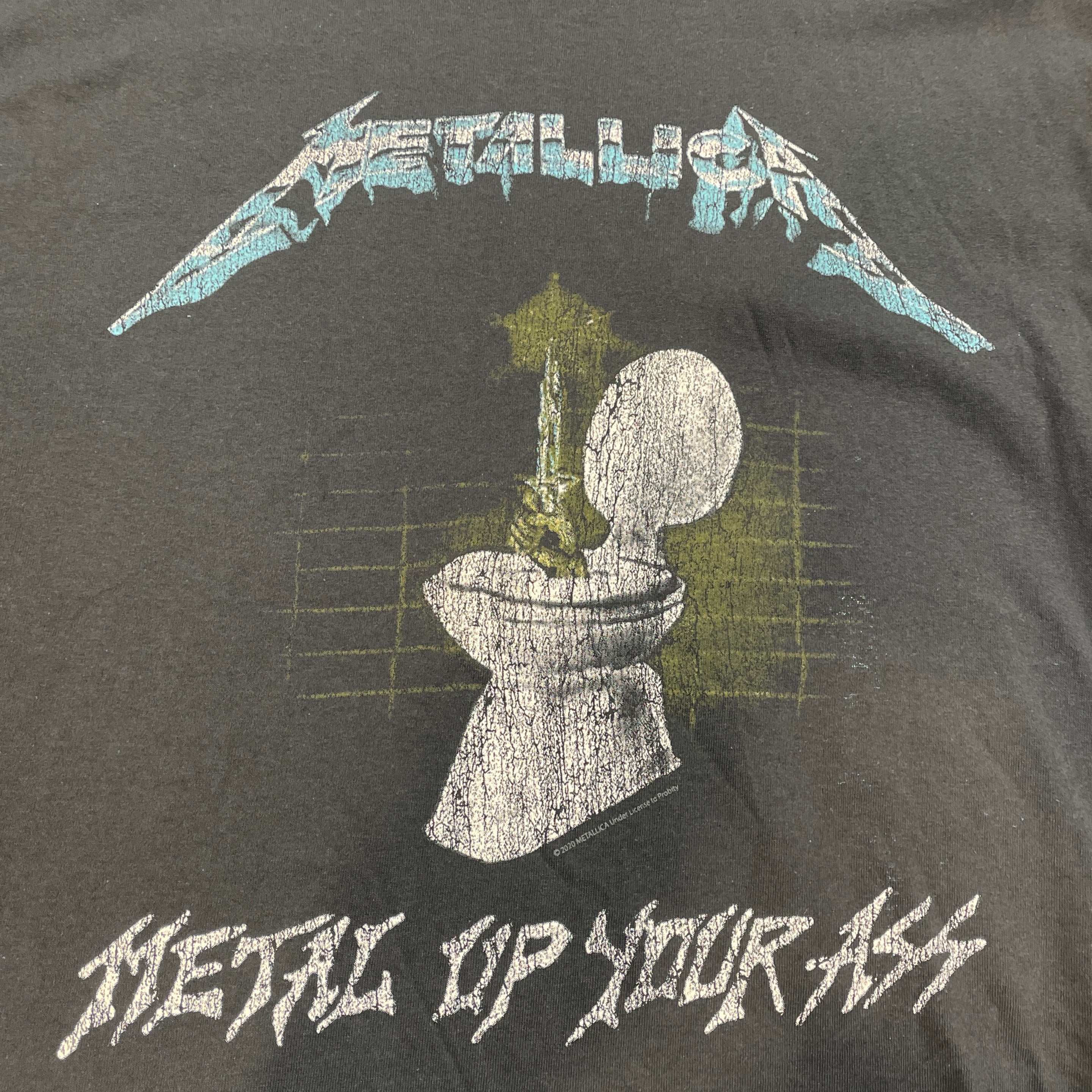 METALLICA Metal Up Your Ass Tee (L)