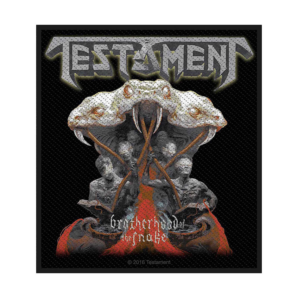 TESTAMENT Brotherhood of the Snake Patch