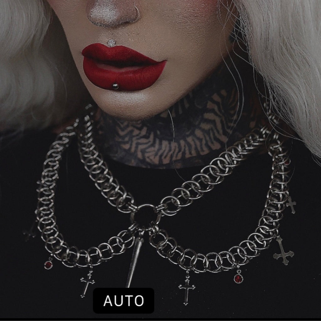 Nosferatu Chainmaille Necklace