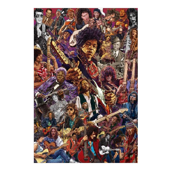 Legendary Guitarists Poster 163