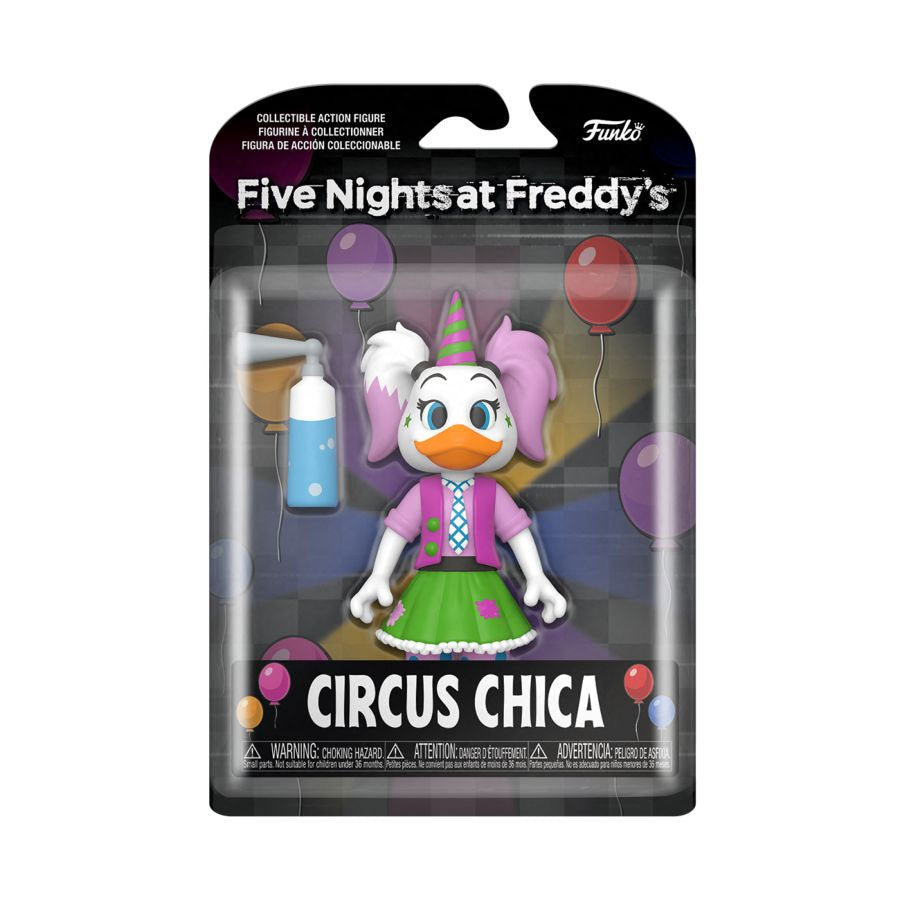 Chica (Clown) 5" Action Figure Five Night At Freddy's