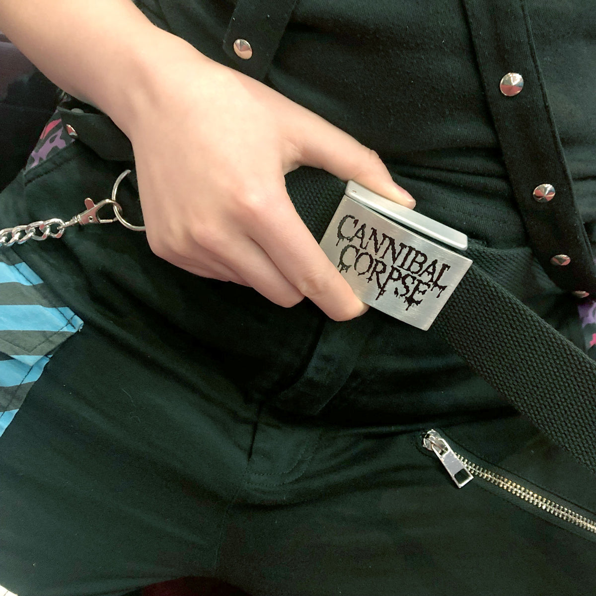 CANNIBAL CORPSE Webbing Adjustable Belt