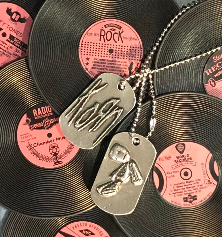 KORN Dog Tags Necklace