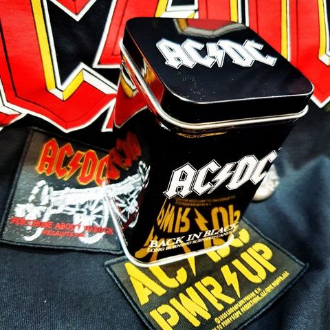 AC/DC Soy Wax Tin Candle