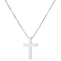 Ward Silver Cross Necklace