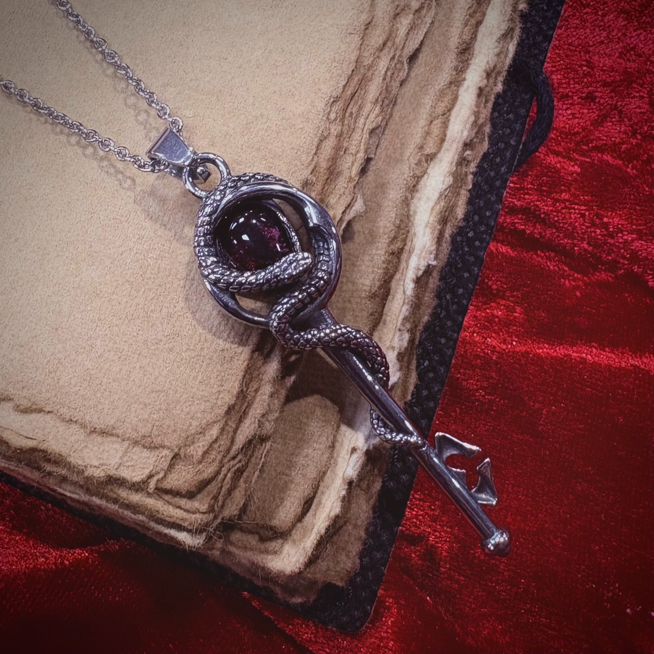 Naga Key Serpentine Necklace