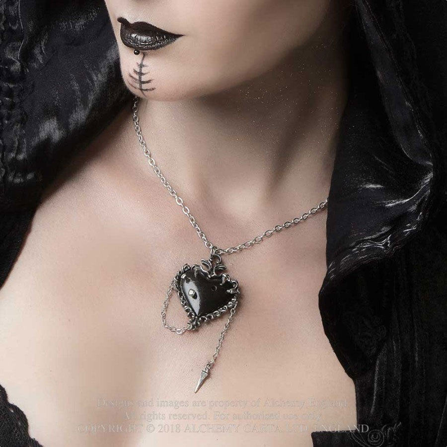 Witches Heart Necklace