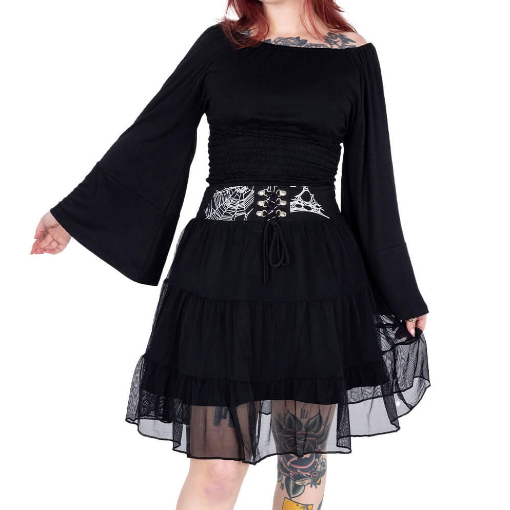 Arhana Spider Web Skirt