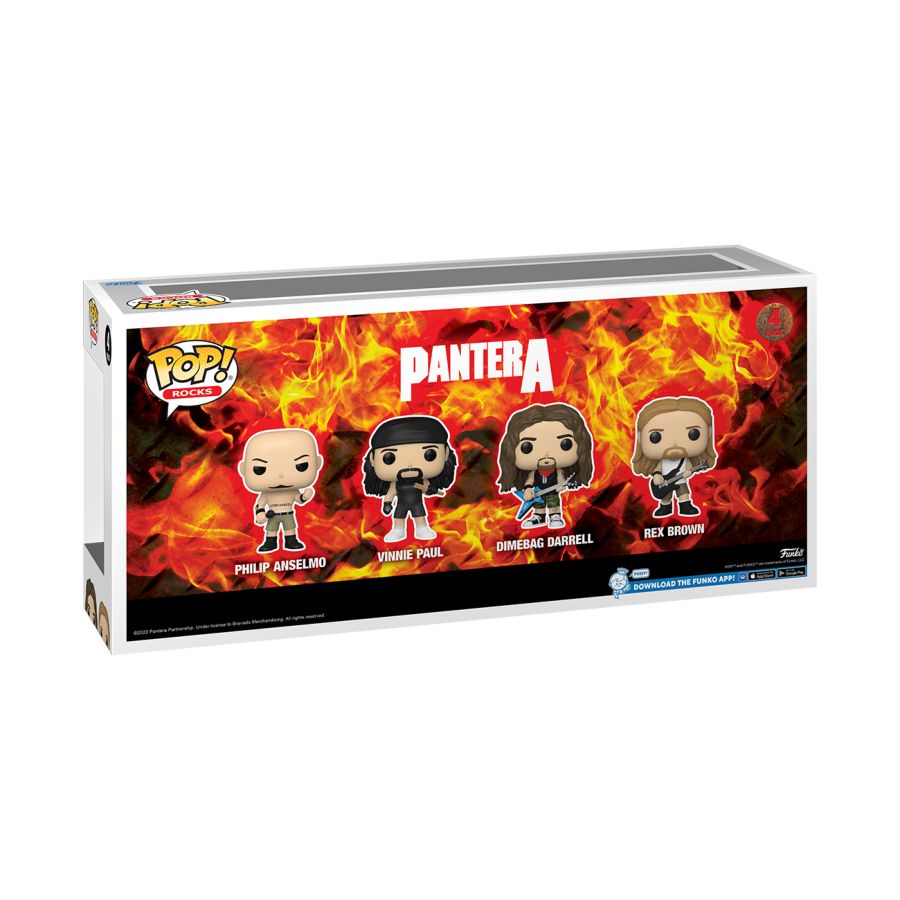 PANTERA Pop! Vinyl 4-Pack