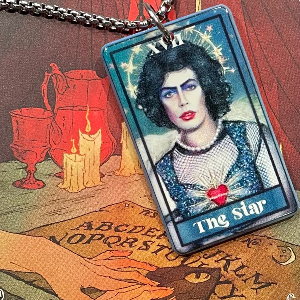 Horror Tarot Star Necklace