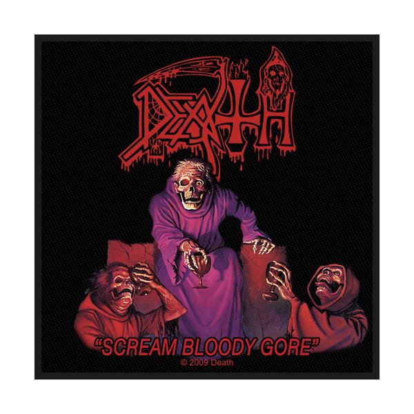 DEATH Scream Bloody Gore Patch
