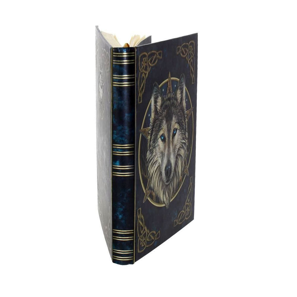 Wild One Journal Embossed Wolf Notepad