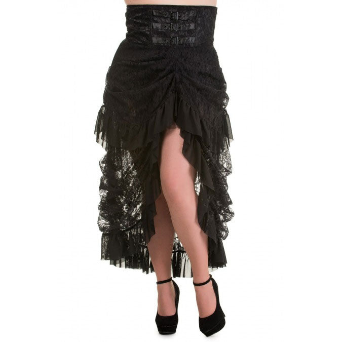 Victoria's Lace Bustle Skirt
