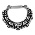 Clicker Deadly Cluster Surgical Steel Septum Piercing