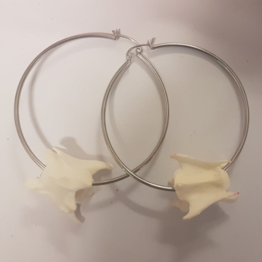 Cunning Fox Hoop Earrings