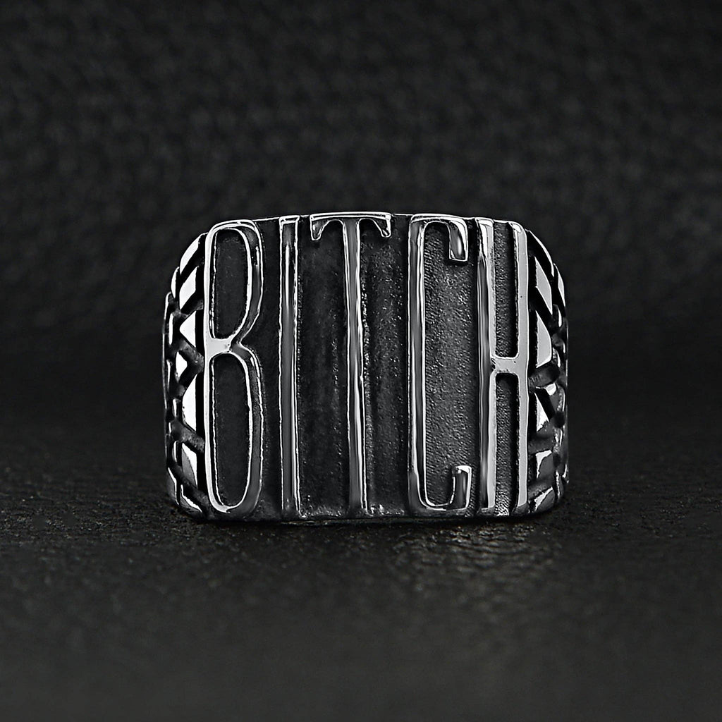 Bitch Signet Ring