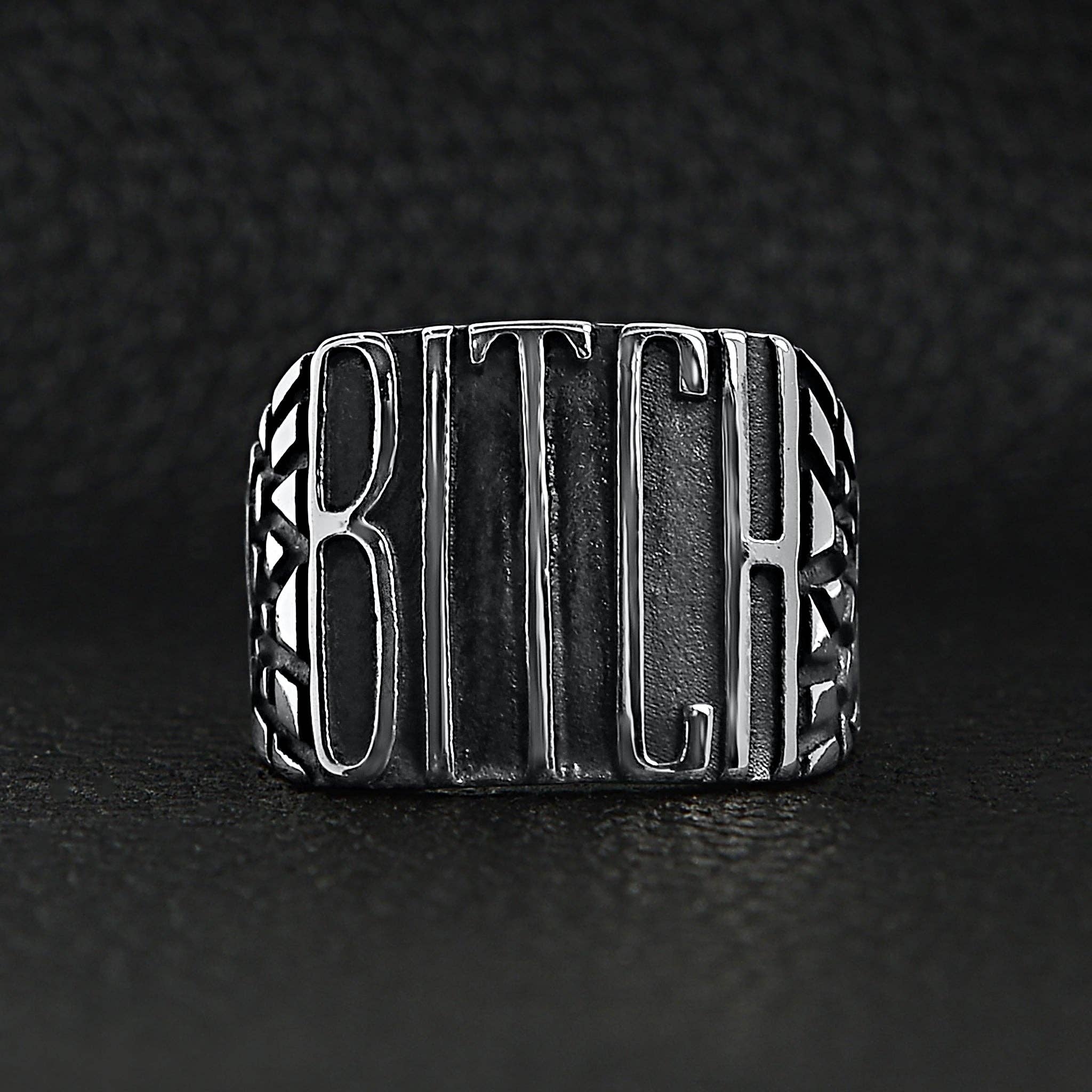 Bitch Signet Ring