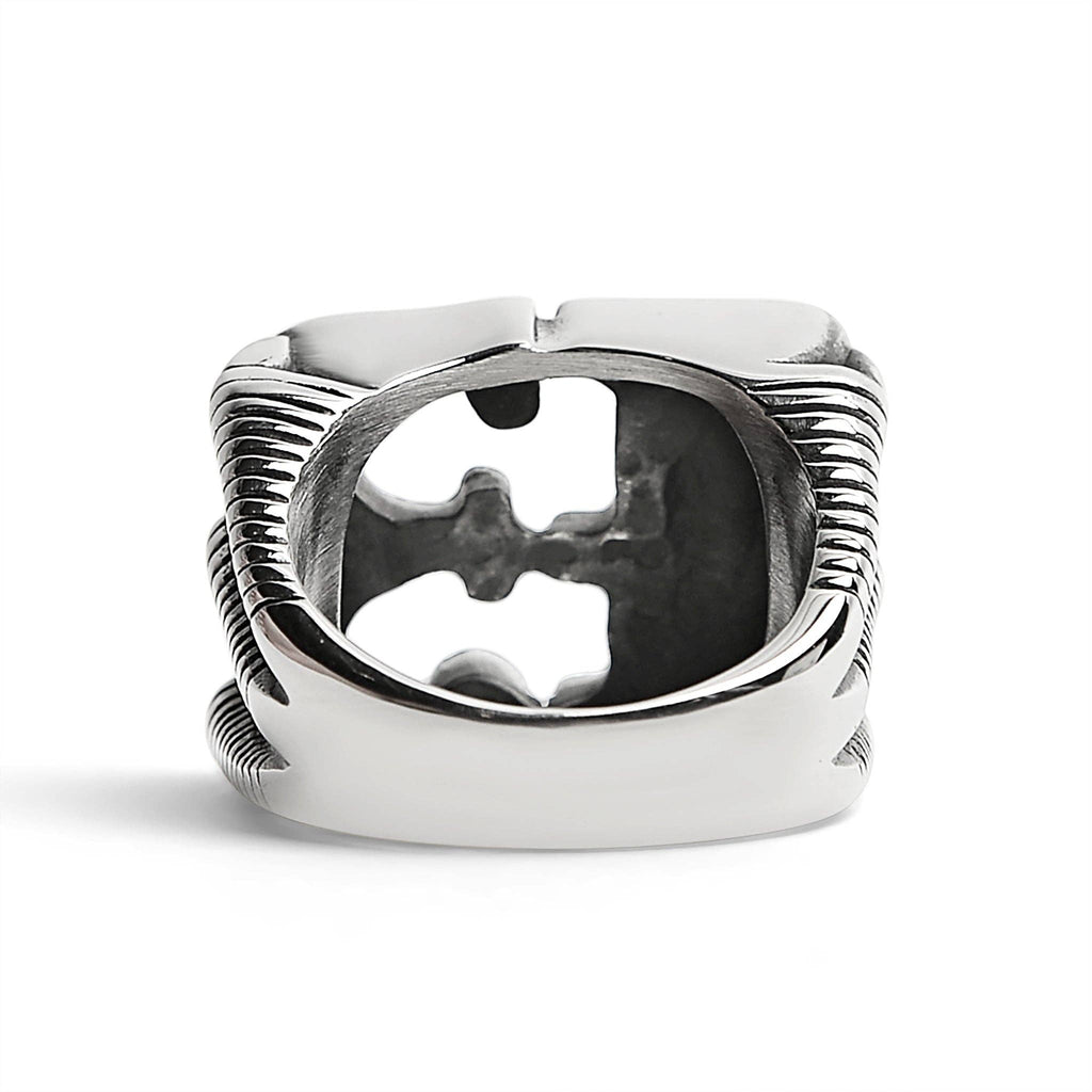 Lucky "13" Dragon Claw Signet Ring