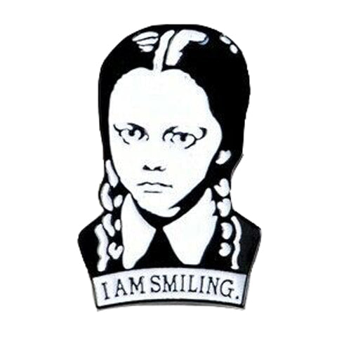 I Am Smiling Wednesday Pin