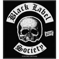 BLACK LABEL SOCIETY (BLS) Skull Woven Patch
