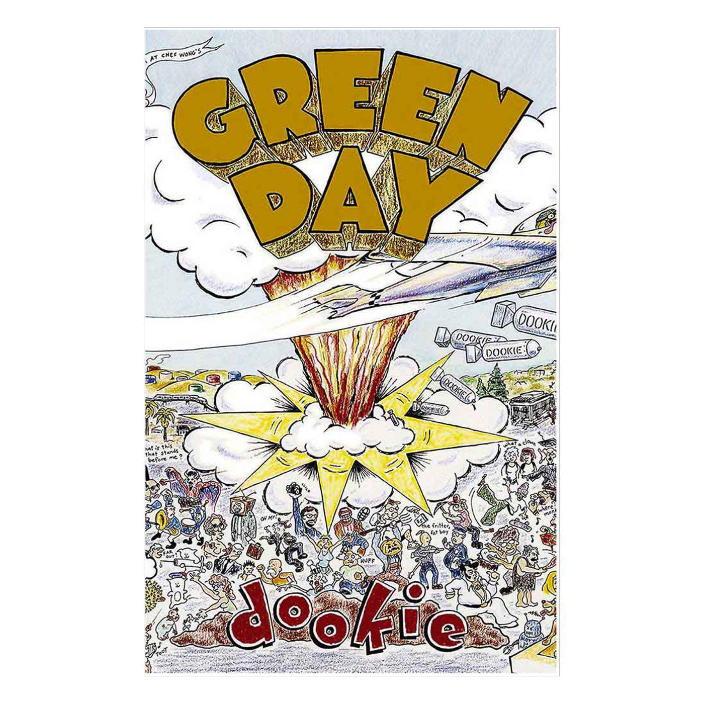 GREEN DAY Dookie Wall Flag