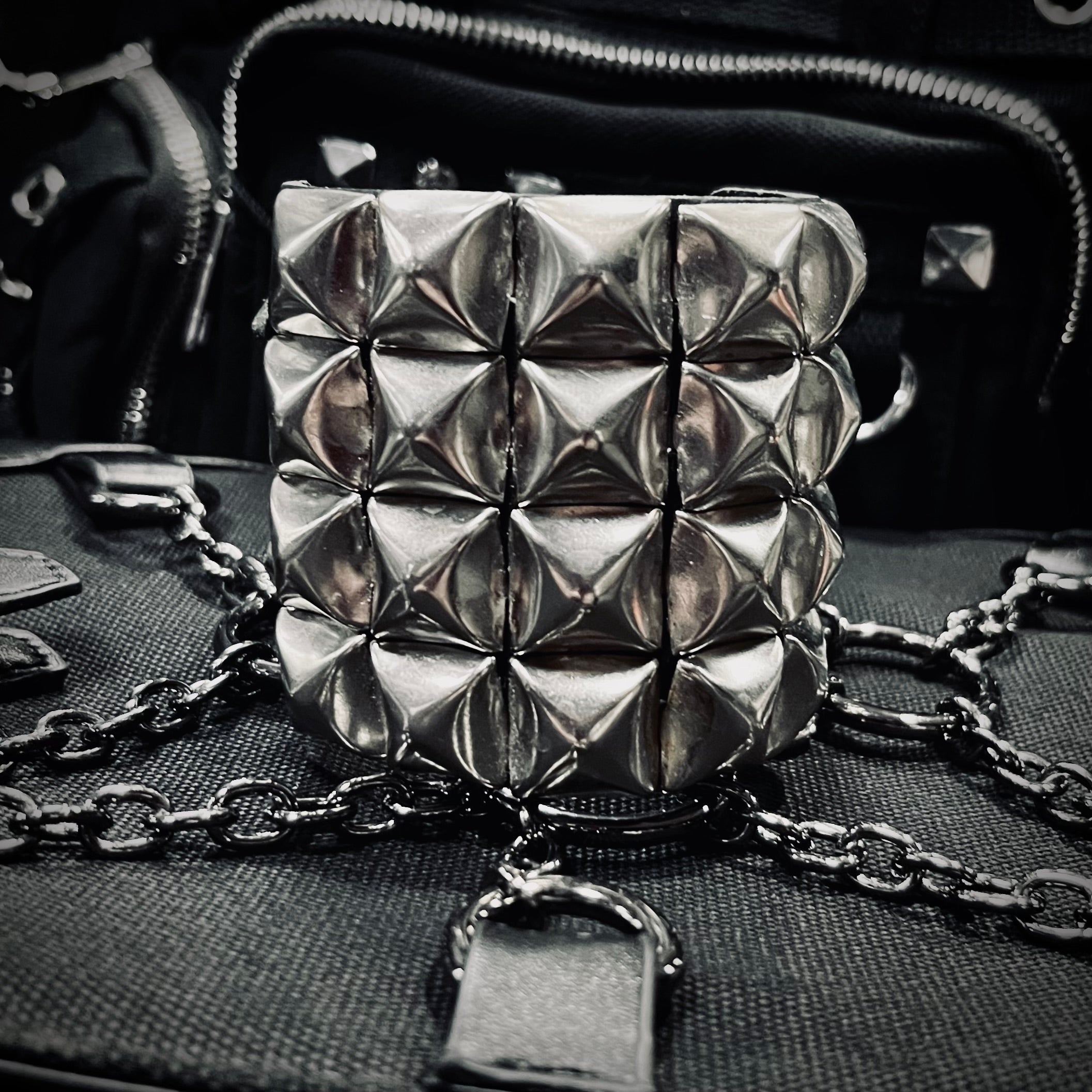 Behemothic Studded Wrist Cuff