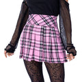 Zorya Barbie Trash Tartan Skirt