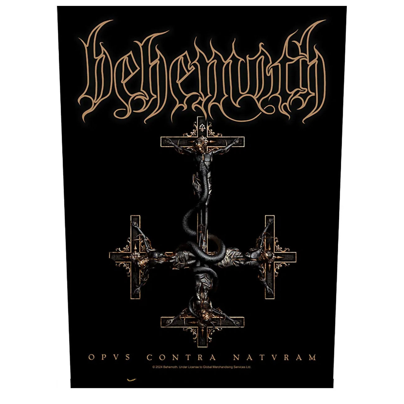 BEHEMOTH Opvs Contra Natvram Back Patch