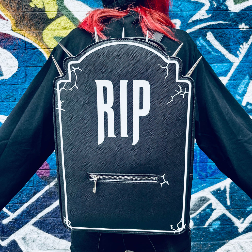 RIP Tombstone Backpack