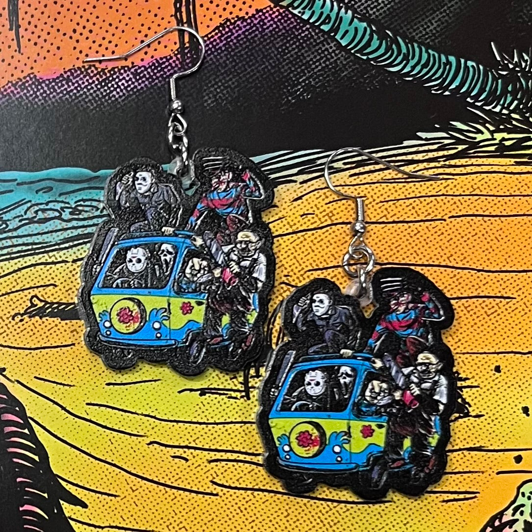 Mystery Horror Earrings