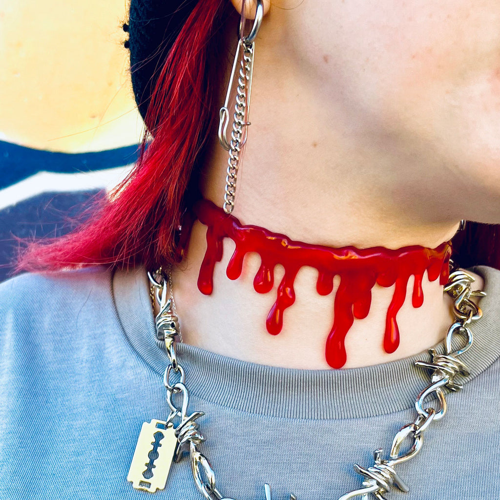 Bloody Dripper Choker