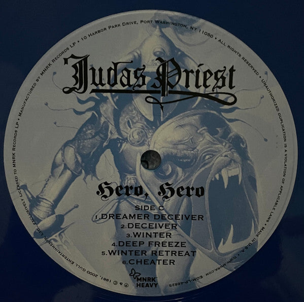 JUDAS PRIEST Hero Hero RSD Vinyl 12" Embossed (1981)