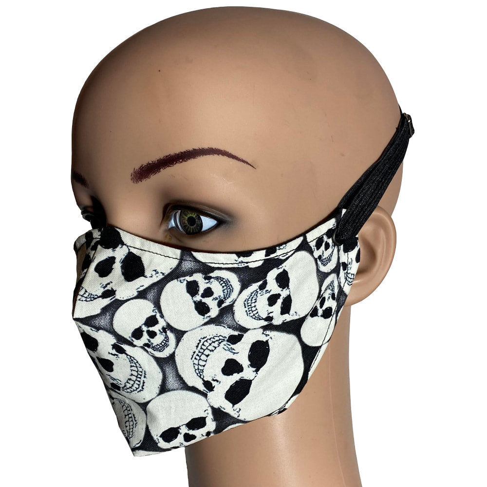 Moonlit Ossuary Face Mask - Glow in the Dark