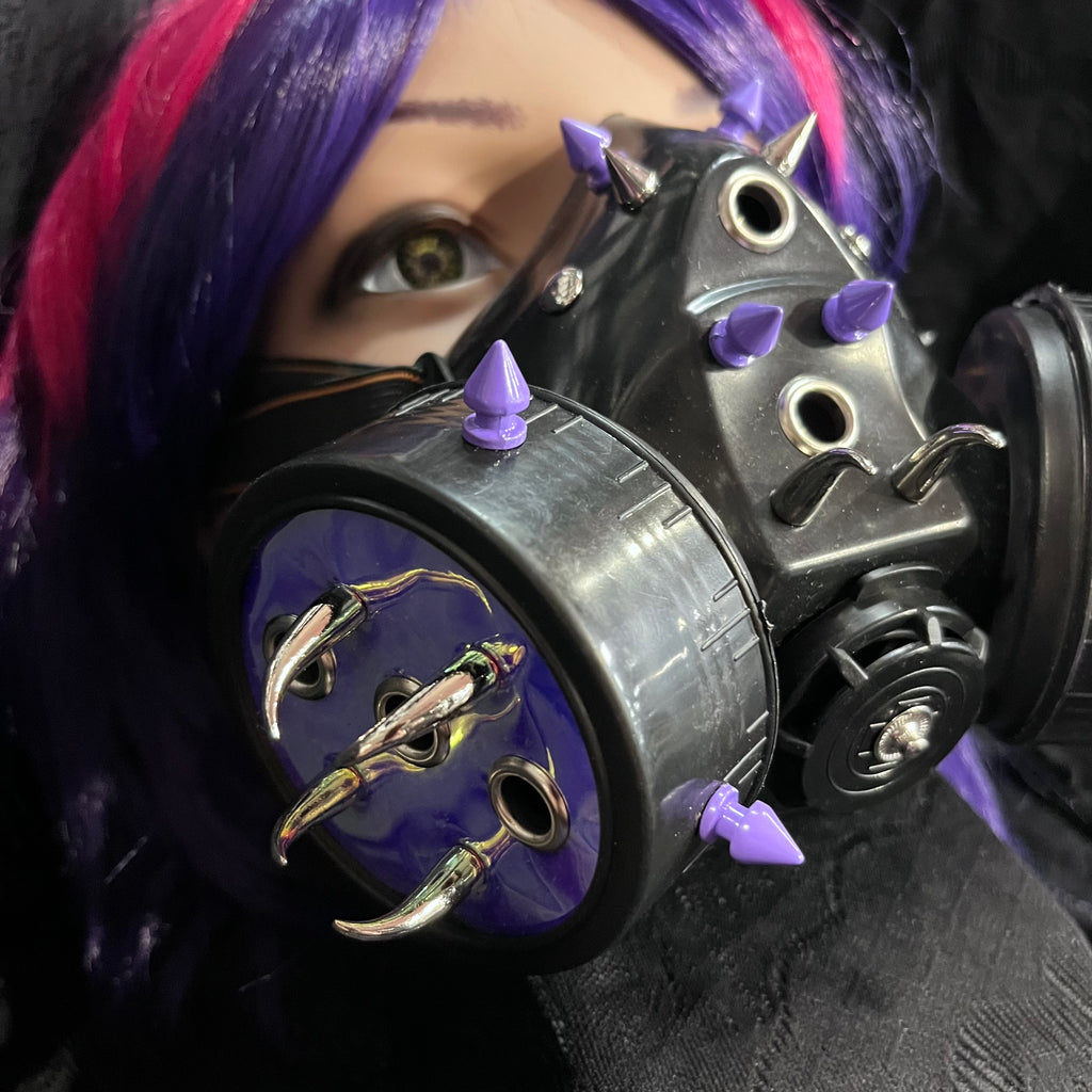 Venom Ring Cybergoth Gas Mask