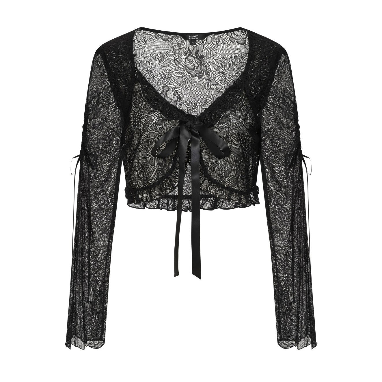 Morticia Lace Bolero