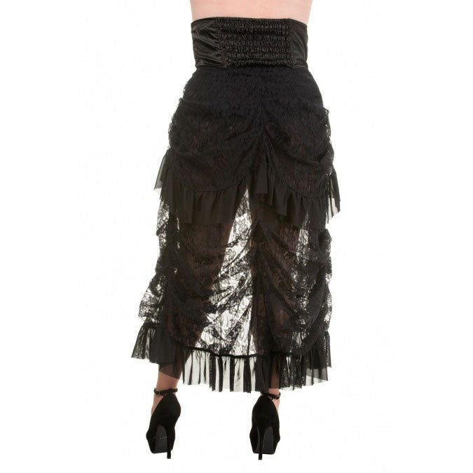 Victoria's Lace Bustle Skirt