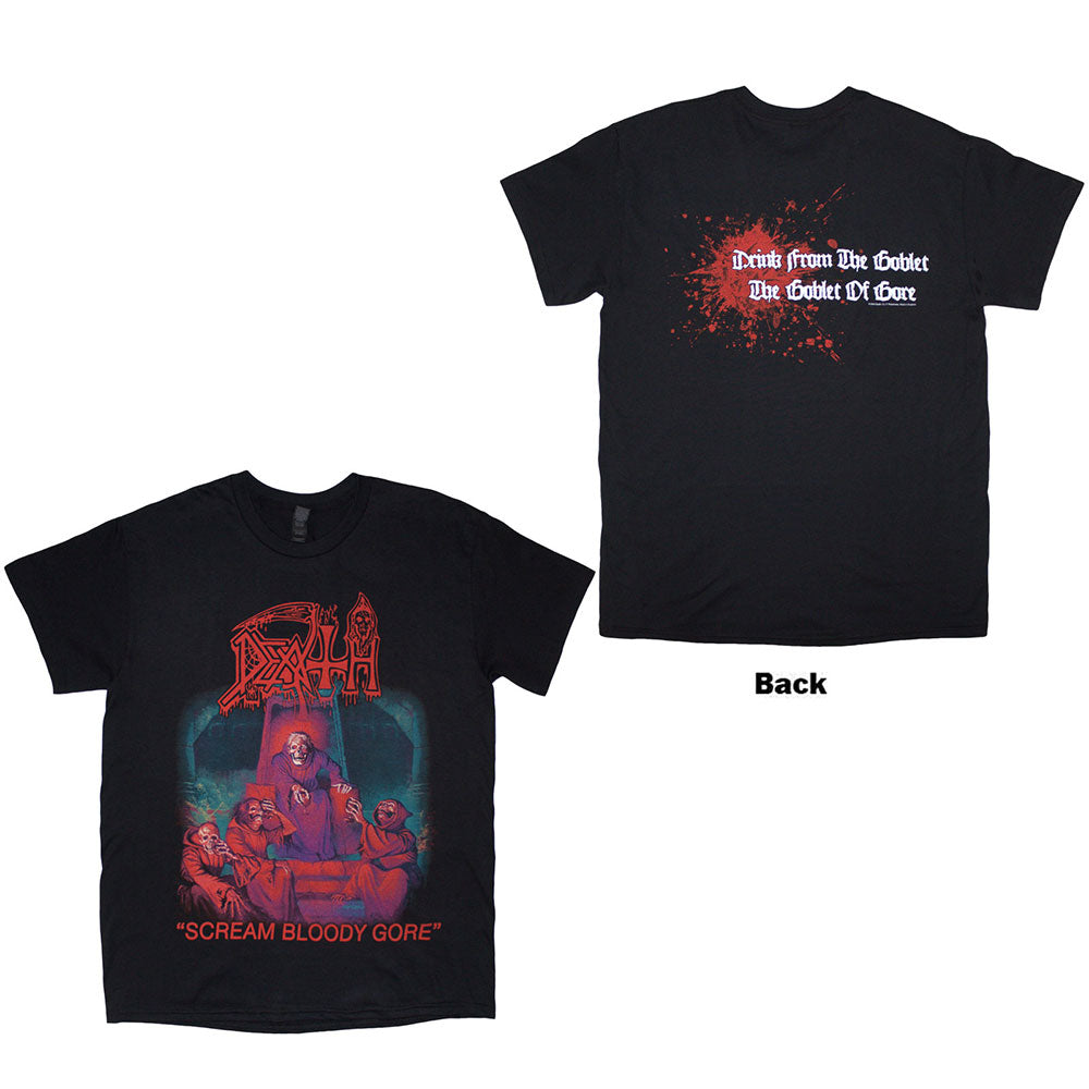 DEATH Scream Bloody Gore Tee (Backprint)