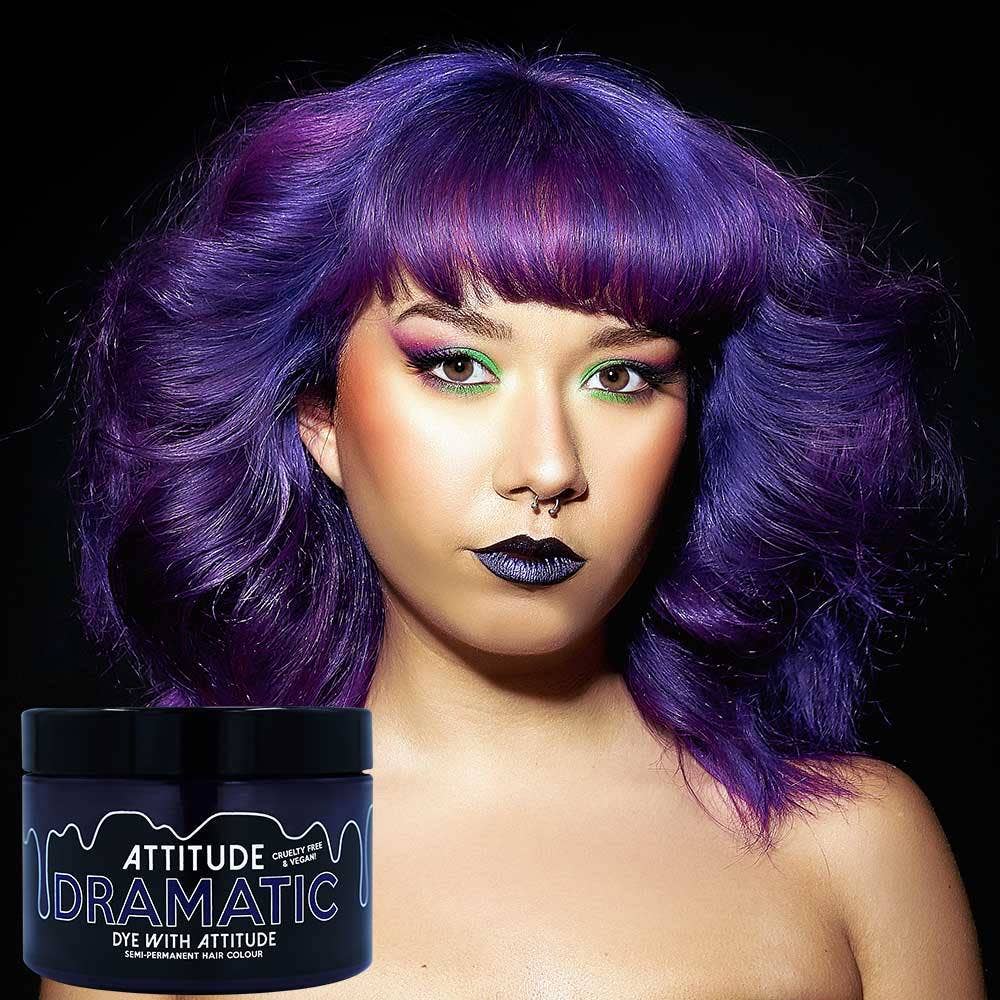Dramatic Attitude Purple Hair Dye