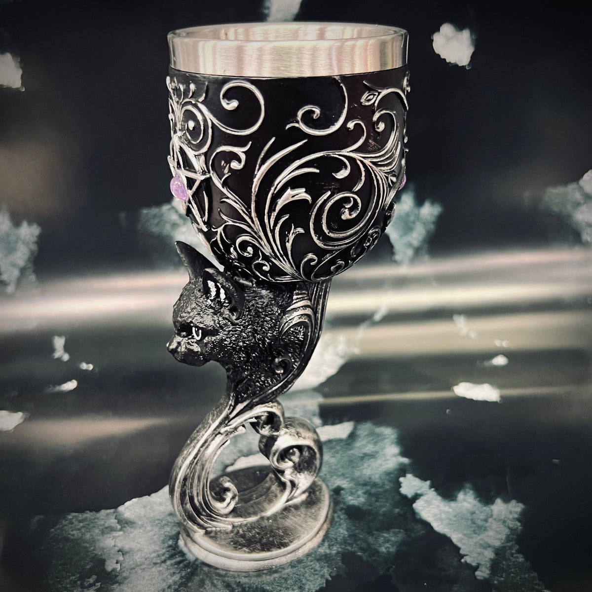 Black Cat Guidance Goblet
