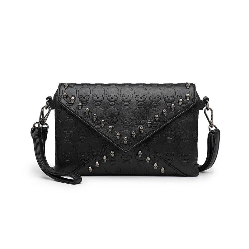 Dead Letter Shoulder Bag: Black