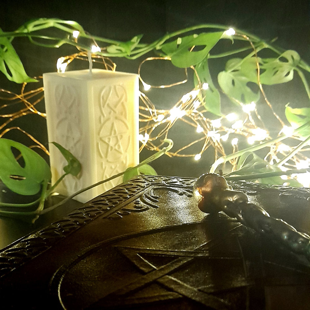 Penta Totem Pillar Candle
