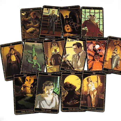 Universal Monsters Tarot Deck and Guidebook