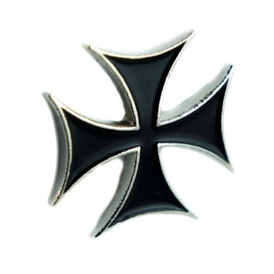 Iron Cross Enamel Pin