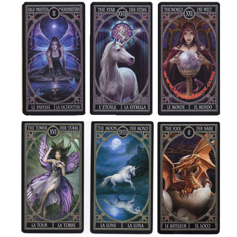Gothic Tarot Card Deck - Anne Stokes