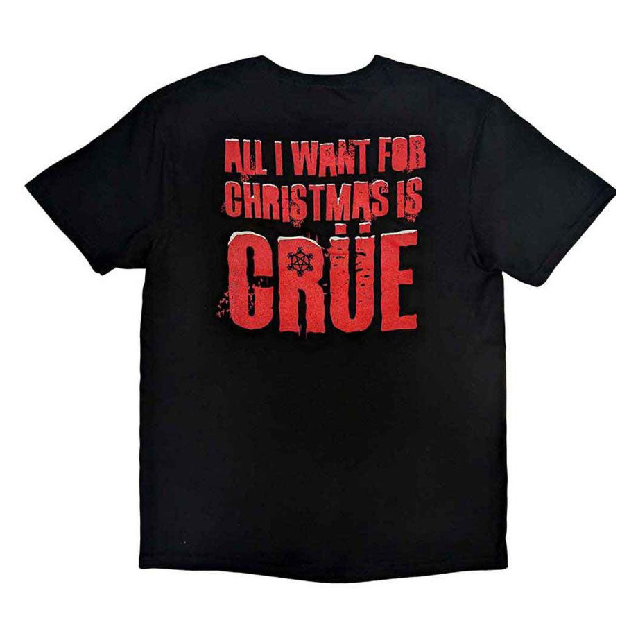 MOTLEY CRUE Xmas Crue Tee (Backprint)