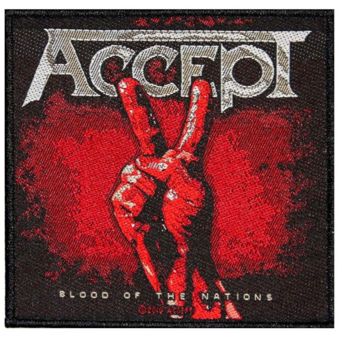 ACCEPT Woven Patch