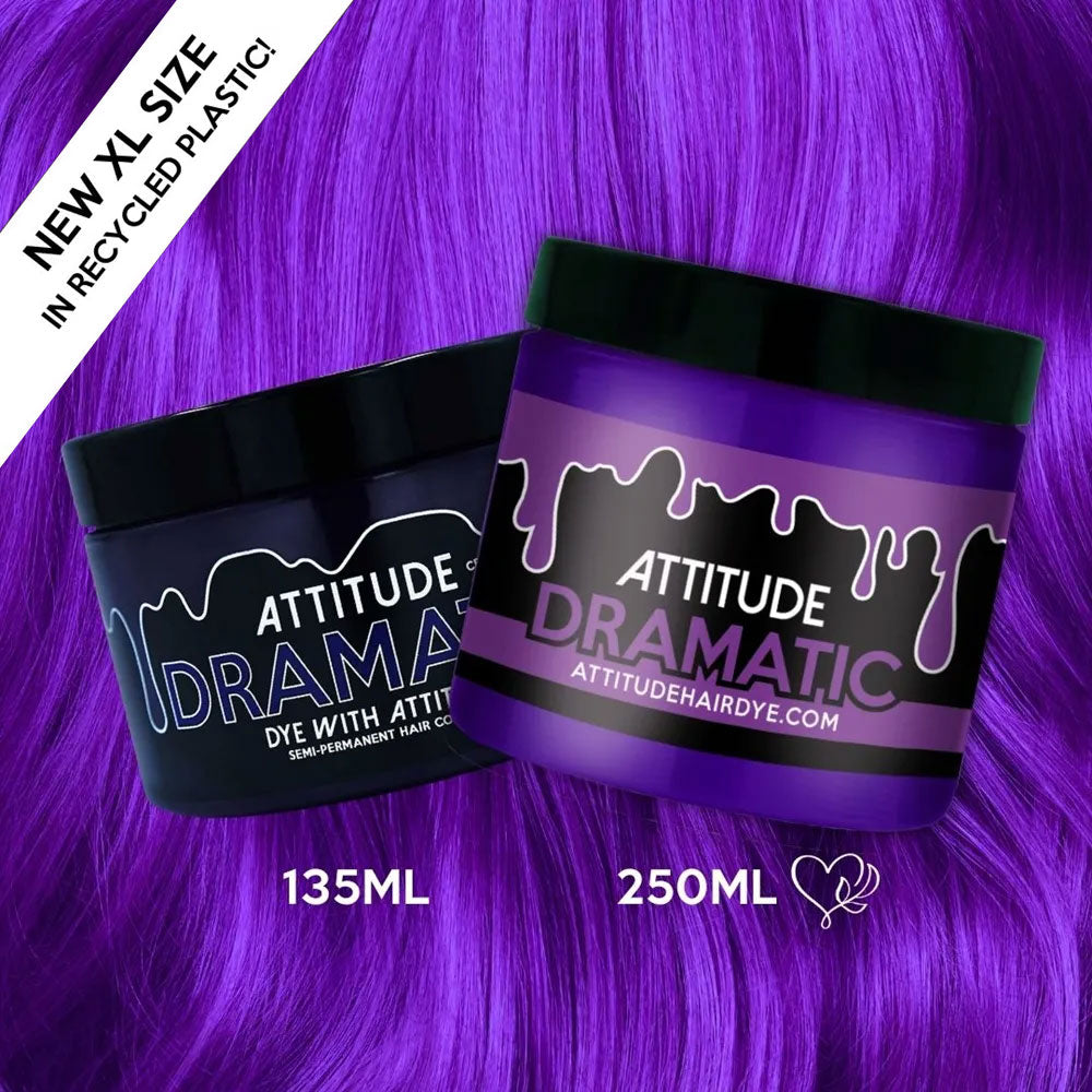Dramatic Attitude XL Purple Hair Dye (250ml)