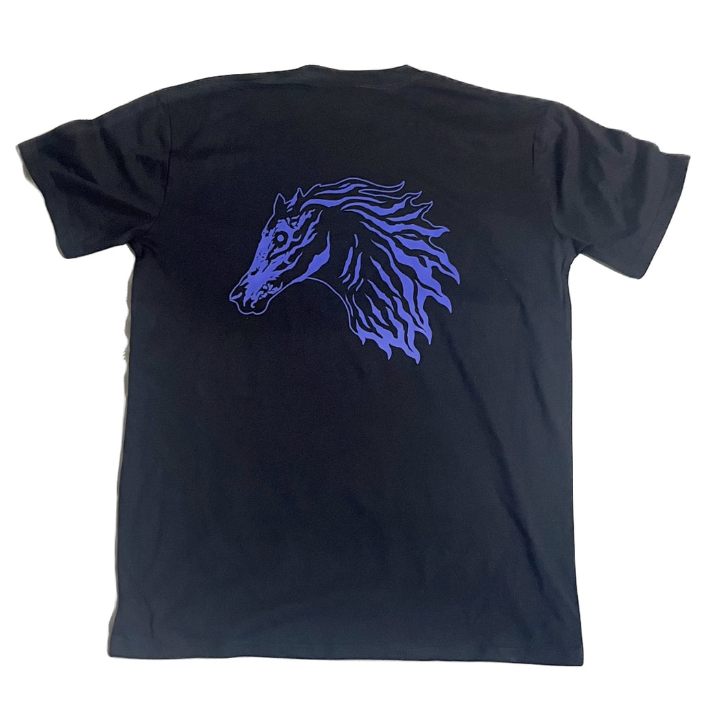 Haunted Horsemen Blue Tee